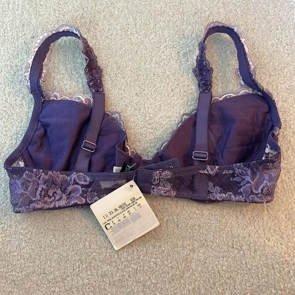 NWT LA PERLA FLORAL LACE BRA - Picture 2 of 4